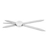 Eyebrow Stencil Ruler Stainless Steel 3 Point Positioning Eyebrow Makeup