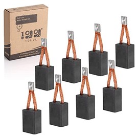 10L0L Golf Cart Starter Brush Kit，Motor Brushes Set 3.7HP Fits Club Car DS L6 L8 8-Passenger, Replaces OEM# 102938601