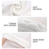 DRESHOW 1 Piece African Women's Turban Braid Headwear Headscarf Chemo
