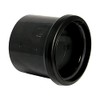 FloPlast SP124 Single Socket Coupling Black