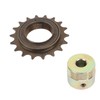 Single Speed Bike Freewheel 18T Threaded Bicycle Freewheel with 13mm