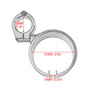 HDBUBALUS Speedometer Ring Side Mount Relocator Bracket Clamp Fit for