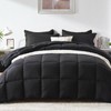 COZYART Full Comforter Set 7 Pcs, Black Bed in a