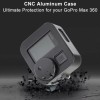 Estuchelandia Cascasa Case Aluminio + Cristal Templado Para Gopro Max