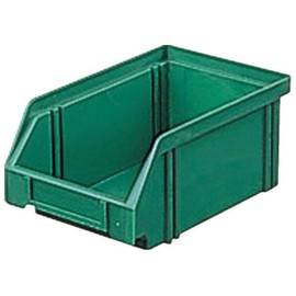 Sichtlagerkasten Gr.4 rot L.160/140xB.105xH.75mm a.PS stapelbar, 25 Stück