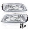RAPOOSANS Driving Fog Lights Lamps Assembly for 2003-2007 Honda Accord