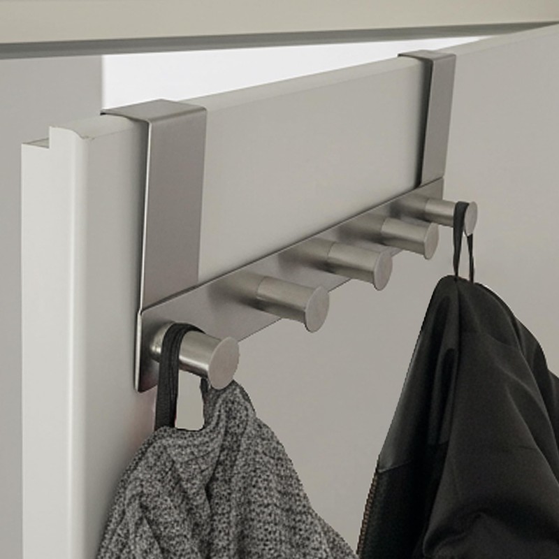 VonBueren Door Coat Rack for Hanging, Stainless Steel, 30 cm,