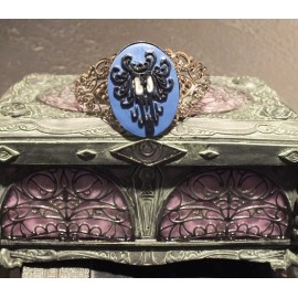 Unbranded Haunted Mansion Creepy Wallpaper Cuff Bracelet, Glow in the Dark