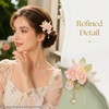 1 Pair Chinese Hair Clips For Women Pink
