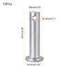 TA-VIGOR 10pcs 6 x 25mm Clevis Pins Single Hole, Zinc-Plated