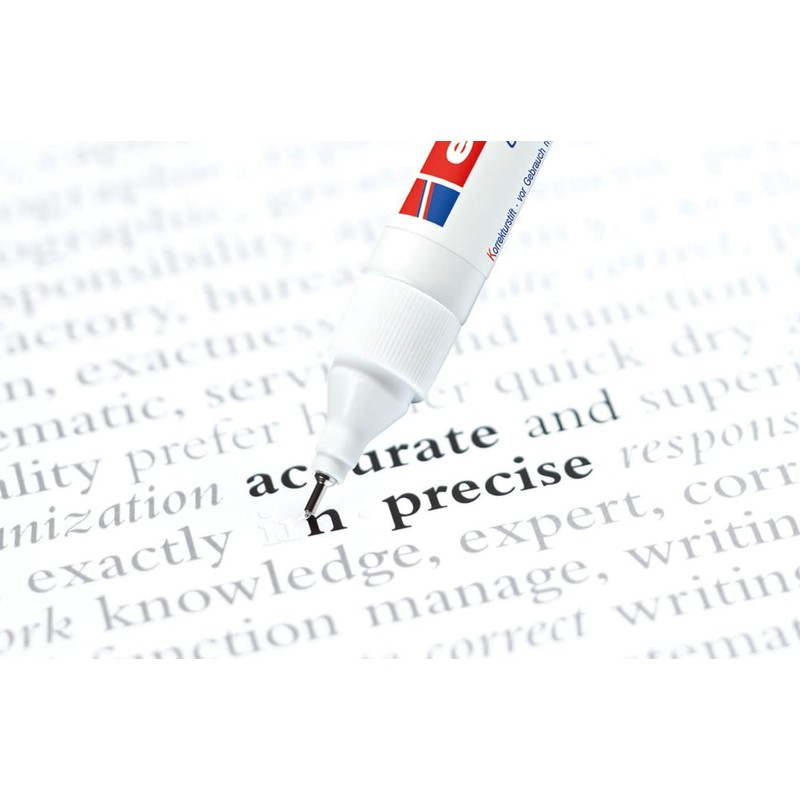 Edding 7700 Correction Pen - White - 1 Pen -
