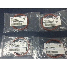 Subaru 4 Upper TGV to Intake Manifold Gaskets WRX Legacy Forester 14035AA492 Set of 4 OEM Genuine