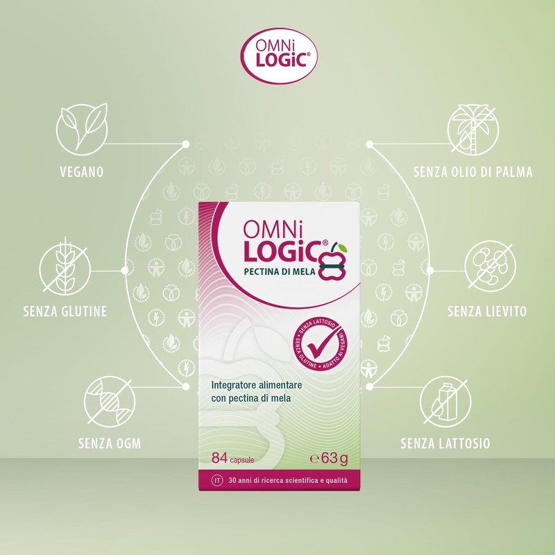 OMNi LOGiC PECTINA DI MELA | Senza OGM | VEGANO