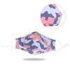 Children's Camouflage Cotton Face Mask, Reusable, Washable & Dustproof, Breathable