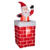 GEMMY INDUSTRIES 86119 5' Inflat Santa/Chimney