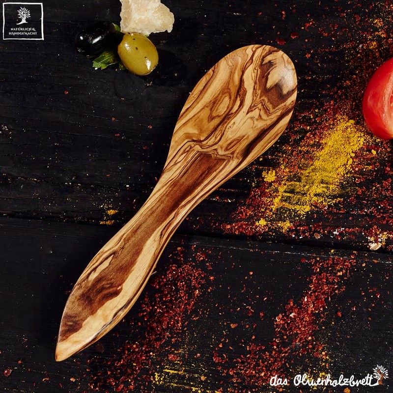 Das Olivenholzbrett® 2-Piece Salad Servers / Serving Cutlery Made of
