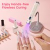 Mini Flash Cure Handheld UV Nail Lamp with Stand, Cat