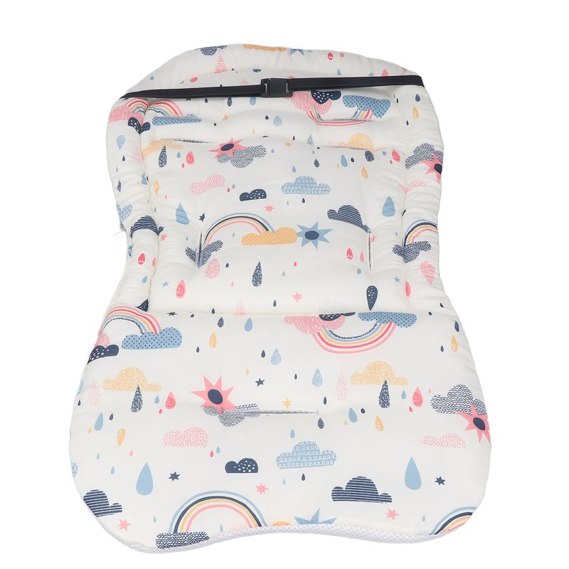 Baby Seat Pad Liner for Stroller Soft Breathable Cotton Universal