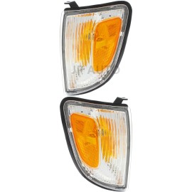 jpautowholesale For 1997-2000 Toyota Tacoma Corner Light Set Driver and Passenger Side