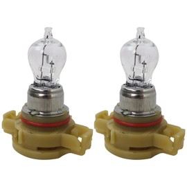 lingsee 4300K PSX24W 2504 Fog Light Bulbs Halogen Headlight Bulb Daytime Running Lamps DRL Headlights DC12V 24W, 2PACK