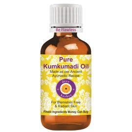 Deve Herbes Pure Kumkumadi Oil for Flawless and Radiant Skin Natural Therapeutic Quality 15 ml (0.50 oz)