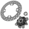 Caltric Front Left Right Wheel Hub Disc Rotor Bearing for Polaris RZR 4 800 2012-2014