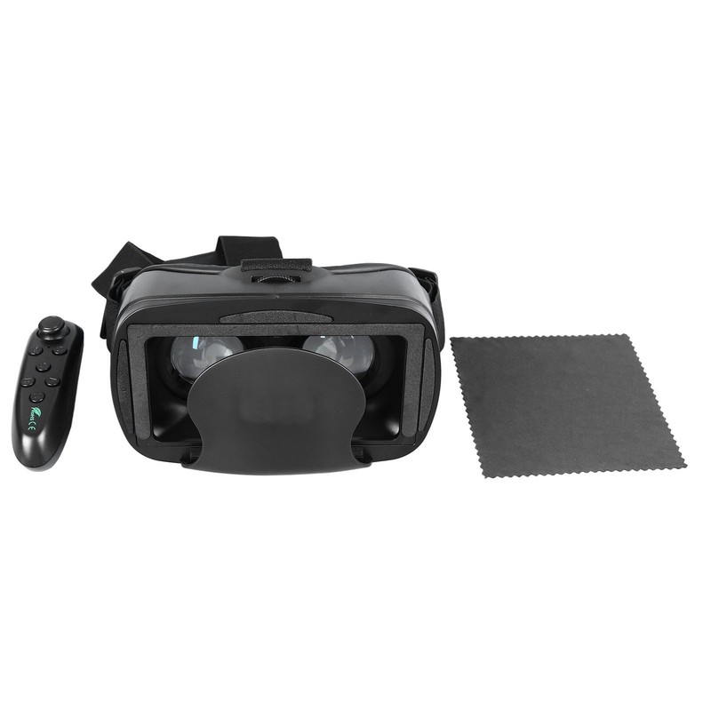 Virtual Reality Headset with Adjustable Straps Immersive Eye Protection 3D