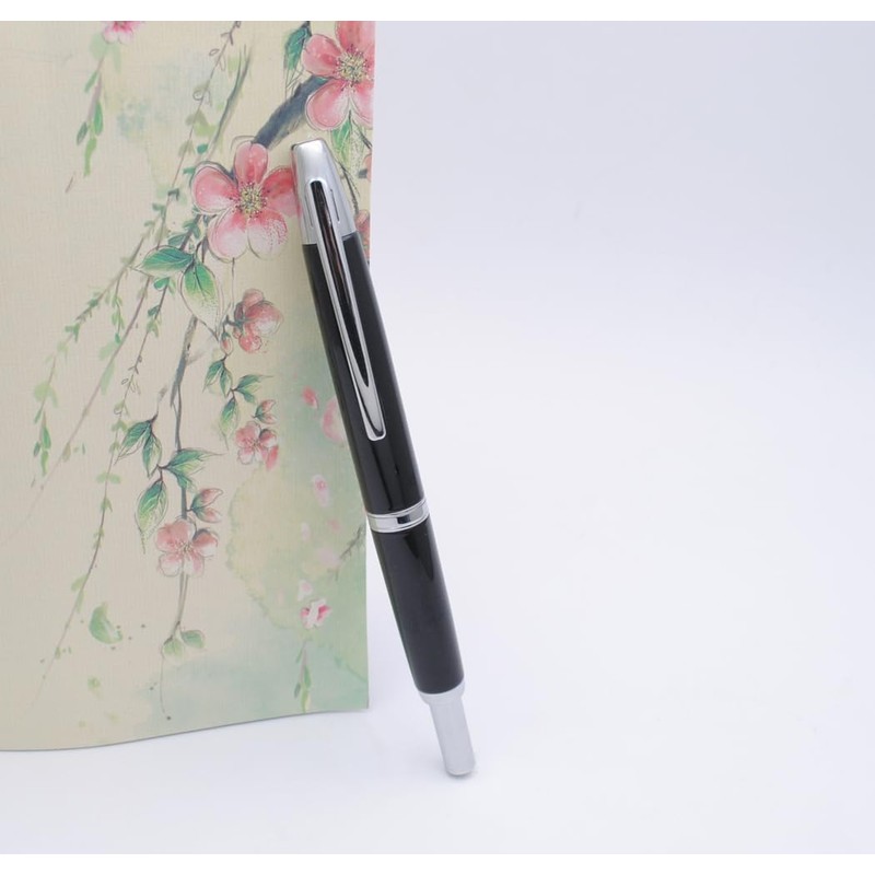 JINHAO 10 Press Fountain Pen Retractable Metal Pen with Ink