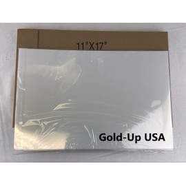 11'' x 17'' Waterproof Inkjet Transparency Film for Silk Screen Printing - 2 Pack (200 Sheets)