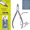 MUNDIAL Precision 735 Professional Cuticle Nippers