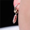 COPPERTIST.WU Masterblade Talisman Earrings Daoist Earrings for Men Women, S925