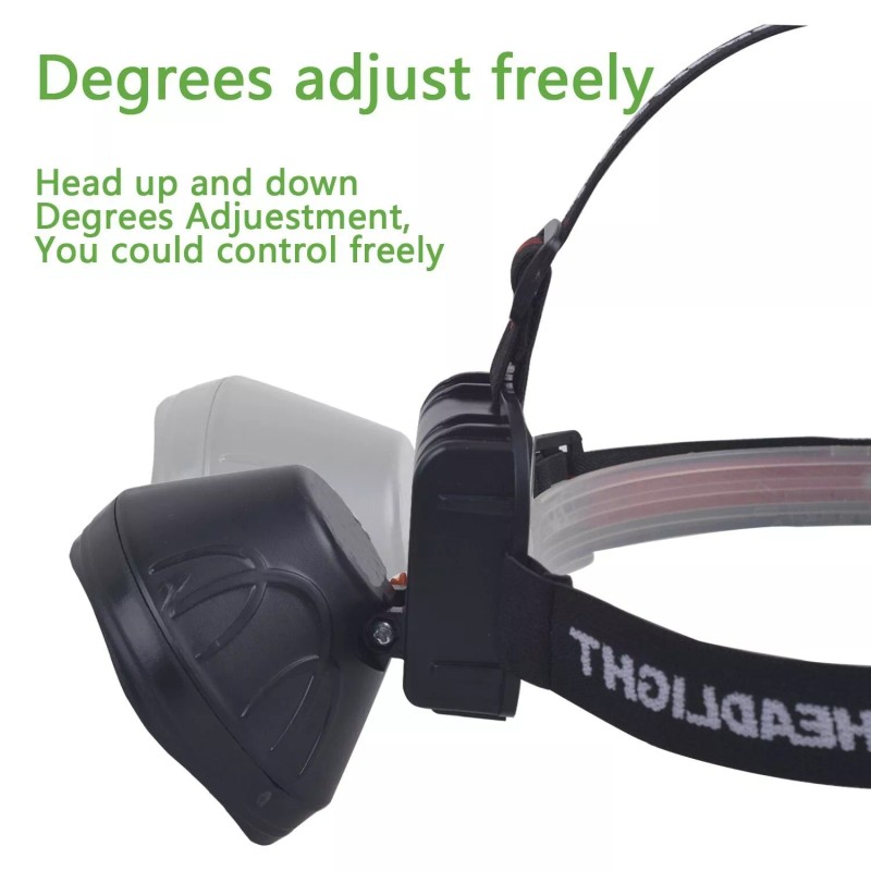 ODEAR Super Bright LED rechargeable Headlamp Flashlight Torch HeadLamp for