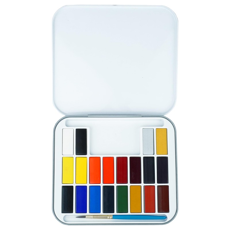 Simply Watercolour, Metal, Assorted, 20 Set