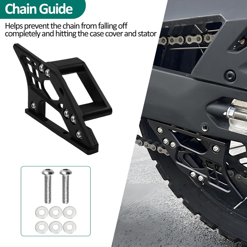 XIDAODIT Chain Guide Chain Protection Cover Transmission Guide Compatible with