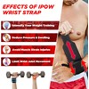 18'' Professional Wrist Wraps for Weightlifting 2PCS(IPF Approved),Heavy Duty Gym