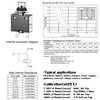 DIYhz Thermal Circuit Breaker, 30A 125/250VAC Circuit Breaker Push-Button Reset
