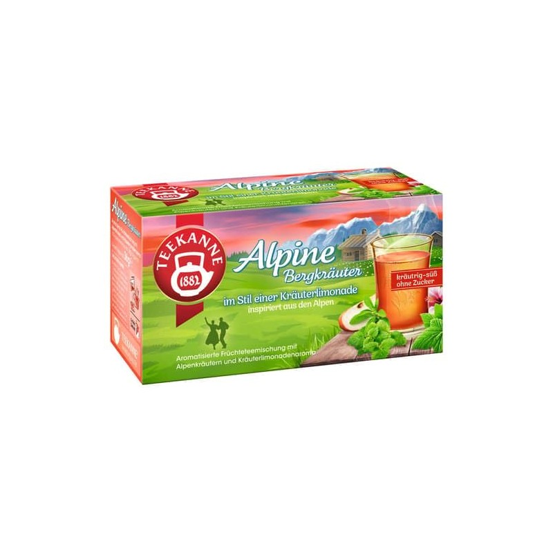 TEEKANNE Alpine Mountain Herbs - Herbal Tea with Alpine Herbs