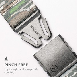 Arcade Belts A2 Unisex Adventure Belt: Heavy Duty Stretch, Metal Free Buckle, Realtree Original