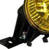 Spec-D Tuning Yellow Bumper Driving Fog Lights + Bulbs +