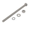 Sourcingmap 5 Set M6x100mm 316 Stainless Steel Hex Bolts w