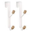 HYMIKO Door Hooks, Door Hangers, Door Hooks, Clothes, Hats, Ties,