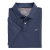 vineyard vines Men's Edgartown Short Sleeve Pique Polo, Deep Bay,