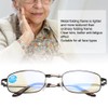 Reading Glasses Blue Light Blocking Anti Fatigue Folding Presbyopic Glasses