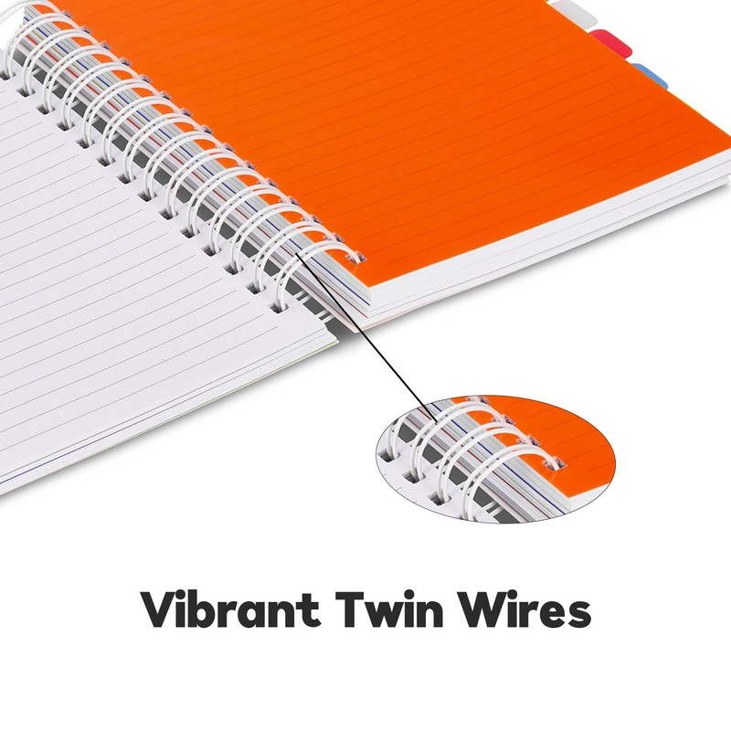 VABE UK A5 Subject Notebook/Project Book - Notebook with 5