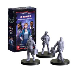 Monster Fight Club Cyberpunk Red, Combat Zone The Board Game Gangs Expansion: C-Suite (Edgerunner Gonks)