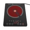 LIYUANJUN 1800W Electric Cooktop, Single Burner Electric Cooktop 8 Gears