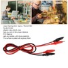 10Pcs Electrical Alligator Clip Dual Ended Alligator Clamps Test Leads