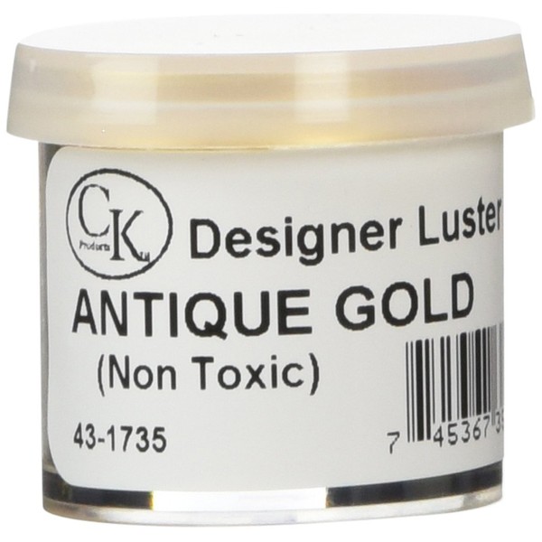 Antique Gold Designer Luster Dust 2 grams - CK Products