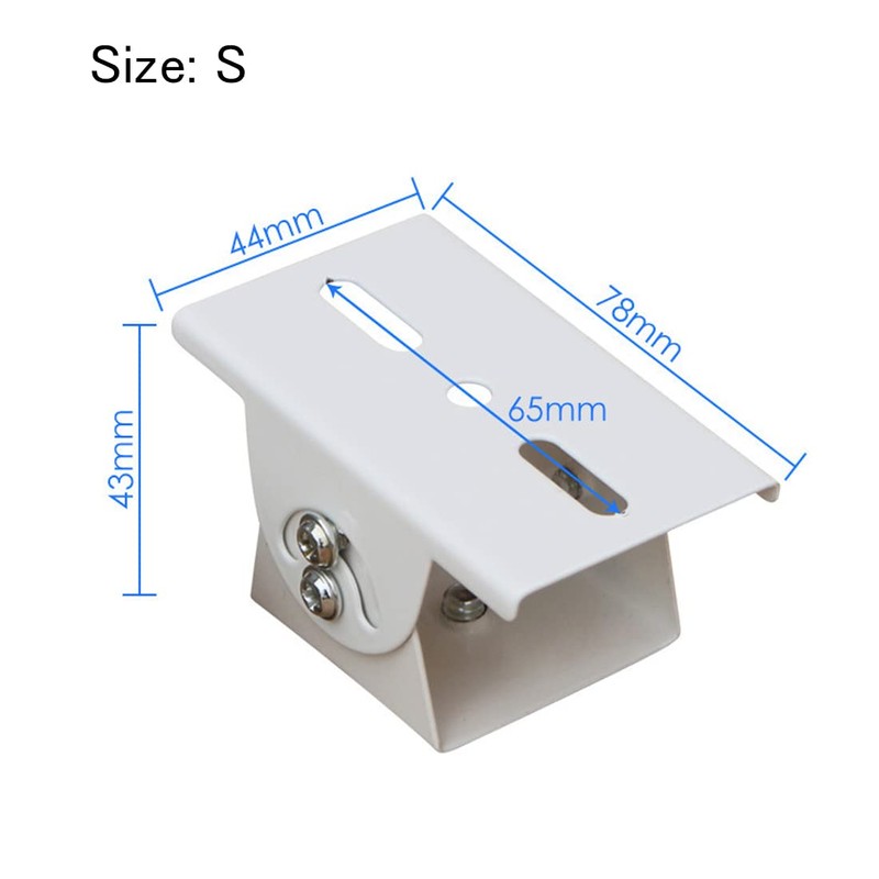 AKNPMHT Security Camera Housing, Bracket, Angle Adjustment Bracket, Steel Iron,