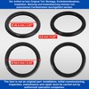 Flush Pipe Seal, Pack of 2, Replacement for 362.771.00.1, Compatible